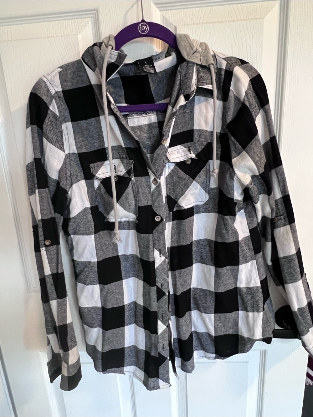 Black and white Flannel